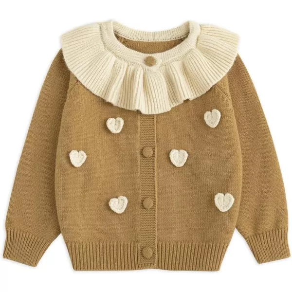 Simplee kids Baby Girls' Fall Winter Cardigan Sweaters Coats Outfits for Toddlers