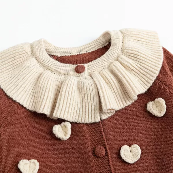 Simplee kids Baby Girls' Fall Winter Cardigan Sweaters Coats Outfits for Toddlers