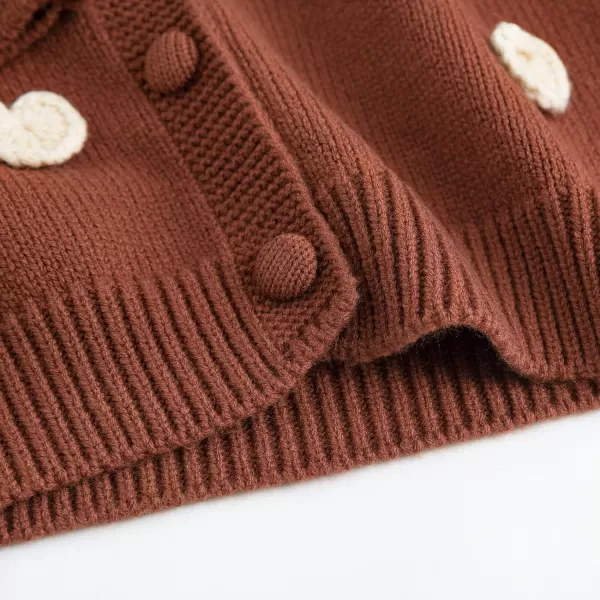 Simplee kids Baby Girls' Fall Winter Cardigan Sweaters Coats Outfits for Toddlers
