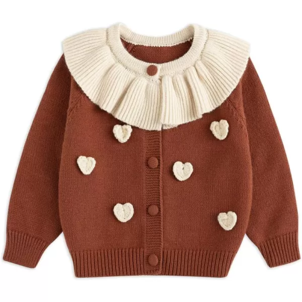 Simplee kids Baby Girls' Fall Winter Cardigan Sweaters Coats Outfits for Toddlers