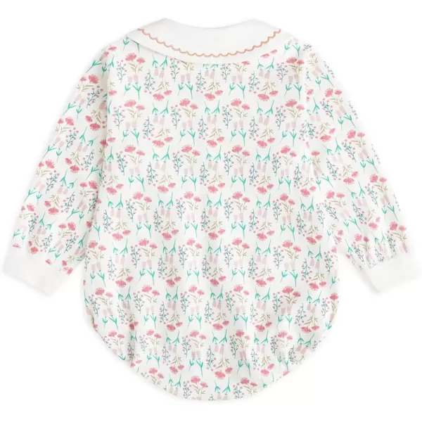 Simplee kids Baby Girl's Romper Jumpsuit Long Sleeves Onesies Bodysuits One Piece Outfits Clothesr for Spring Fall