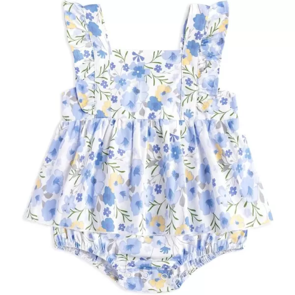 Simplee kids Baby Girls Vintage Floral Romper Dress Infant Sleeveless One-Piece Jumpsuit Clothes for 6-24 Months