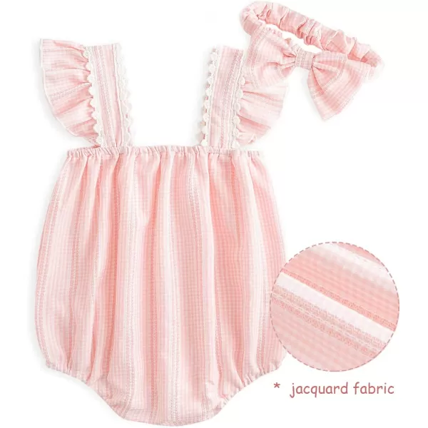 Simplee kids Baby Girls Vintage Floral Romper Dress Infant Sleeveless One-Piece Jumpsuit Clothes for 6-24 Months