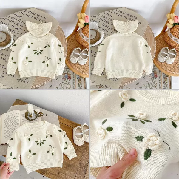 Simplee kids Baby Pullover Sweater Heart Knit Sweater Coat for Autumn Fall and Winter 3M-3T
