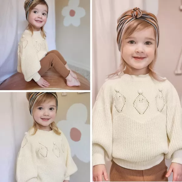 Simplee kids Baby Pullover Sweater Heart Knit Sweater Coat for Autumn Fall and Winter 3M-3T