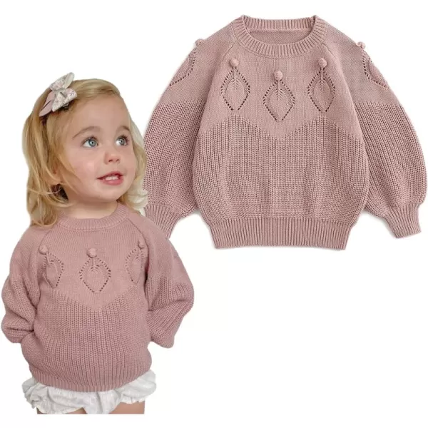 Simplee kids Baby Pullover Sweater Heart Knit Sweater Coat for Autumn Fall and Winter 3M-3T