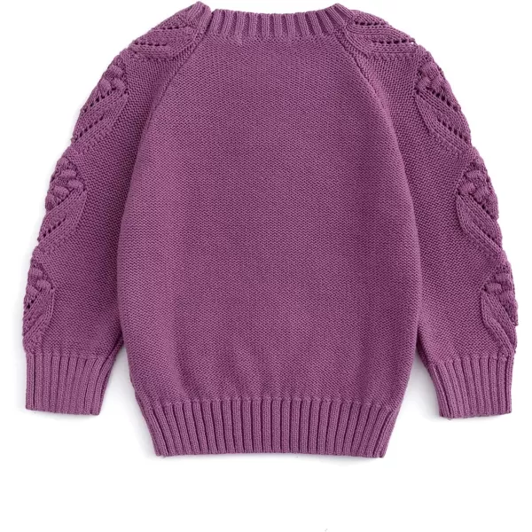 Simplee kids Baby Pullover Sweater Heart Knit Sweater Coat for Autumn Fall and Winter 3M-3T