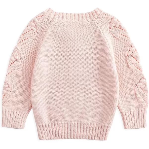 Simplee kids Baby Pullover Sweater Heart Knit Sweater Coat for Autumn Fall and Winter 3M-3T