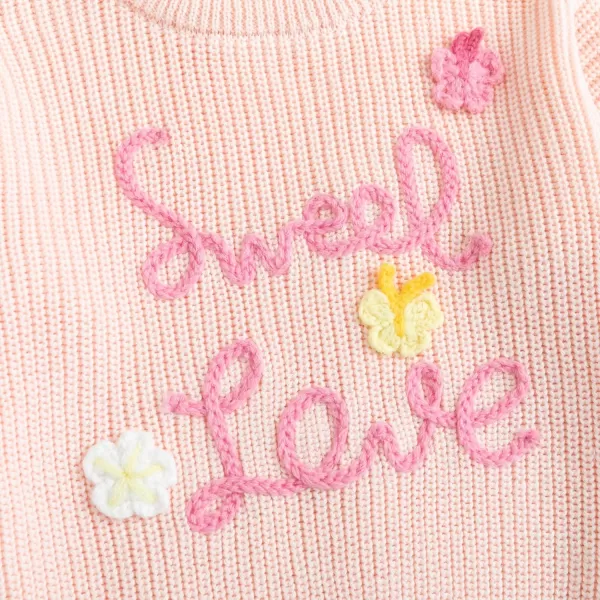 Simplee kids Baby Pullover Sweater Heart Knit Sweater Coat for Autumn Fall and Winter 3M-3T