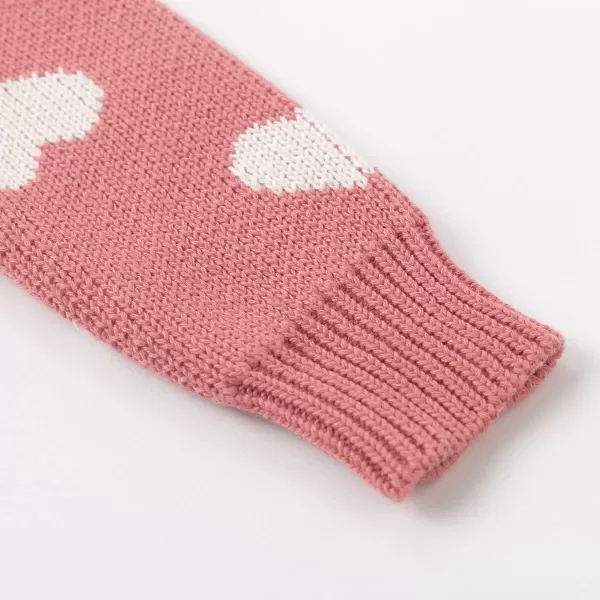 Simplee kids Baby Pullover Sweater Heart Knit Sweater Coat for Autumn Fall and Winter 3M-3T
