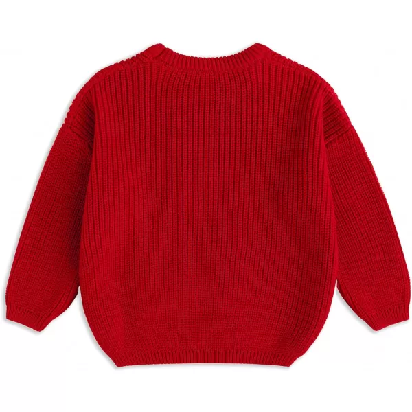 Simplee kids Baby Pullover Sweater Heart Knit Sweater Coat for Autumn Fall and Winter 3M-3T
