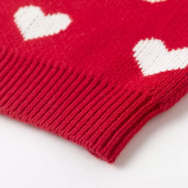 Simplee kids Baby Pullover Sweater Heart Knit Sweater Coat for Autumn Fall and Winter 3M-3T