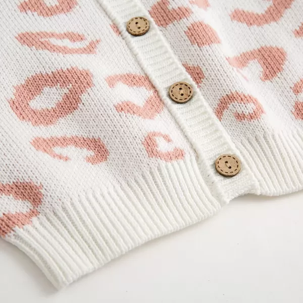 Simplee kids Baby Sweater Animal Leopard Printed Baby Cardigan for Autumn Fall…