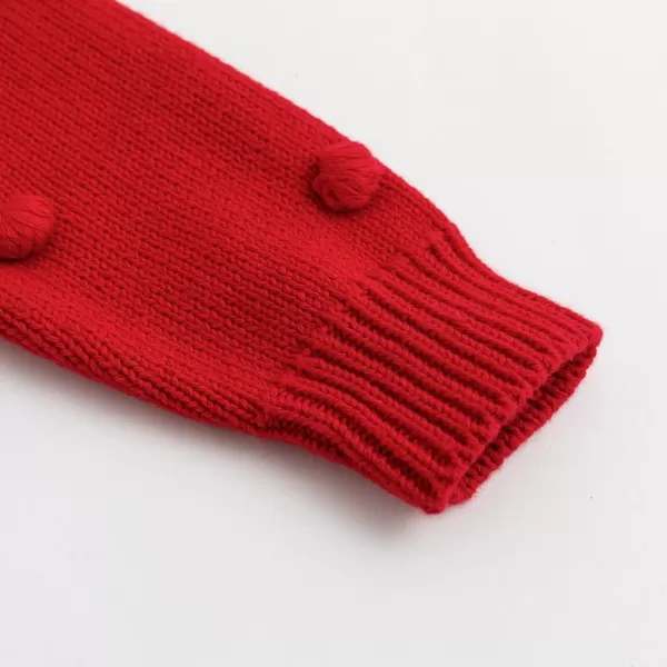 Simplee kids Baby Sweater Cardigan Jacquard Cable-Knit Spring Coat Long Sleeve Cardigan for Baby Girl