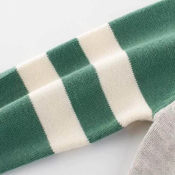 Simplee kids Boy Button Close Sweater Knitting Pattern Cardigan Solid Color Casual Fall Coat for 4T Boy