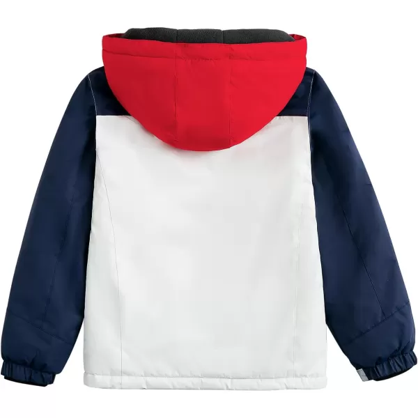 Simplee kids Boys Winter Coat Waterproof Ski Jacket Fleece Hooded Snow Warm Padded Raincoats