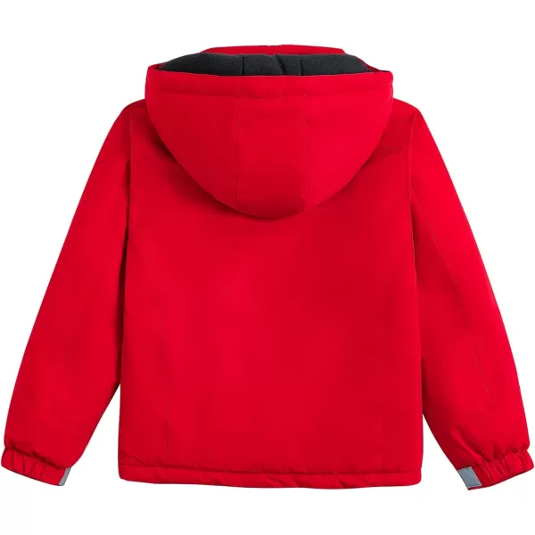Simplee kids Boys Winter Coat Waterproof Ski Jacket Fleece Hooded Snow Warm Padded Raincoats