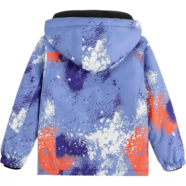 Simplee kids Boys Winter Coat Waterproof Ski Jacket Fleece Hooded Snow Warm Padded Raincoats