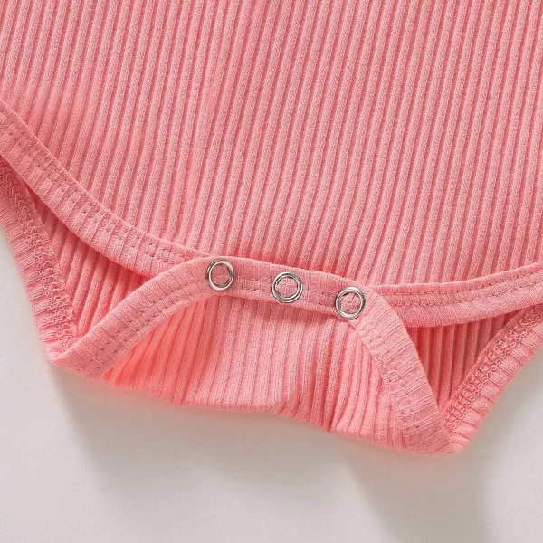 Simplee kids Infant Newborn&nbsp;Baby Girl Clothing Sets Long Ruffle&nbsp;Sleeve Cotton Bodysuit Floral Pant Outfits for Fall 3-6 Months