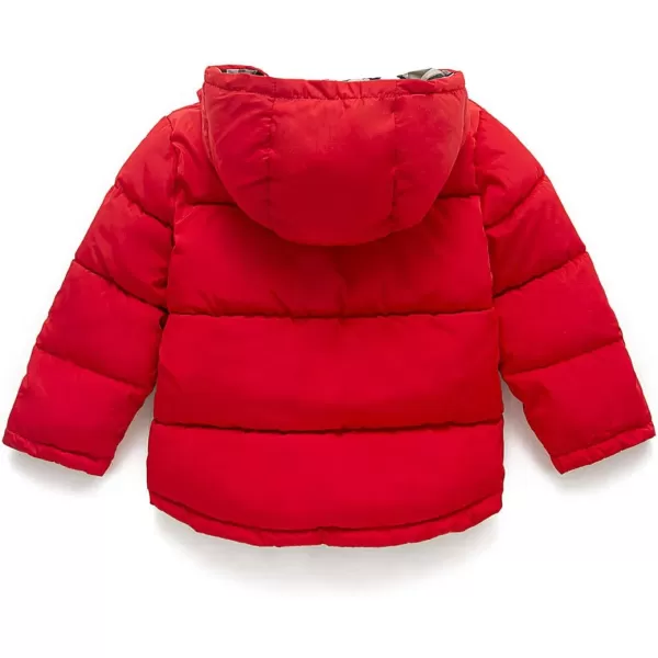 Simplee kids Little Boys Girls Winter Light Puffer Jacket Kids Teen Hooded Warm Down Coat Outwear for 2-8 Years