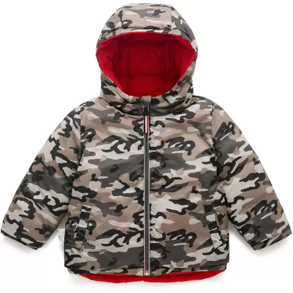Simplee kids Little Boys Girls Winter Light Puffer Jacket Kids Teen Hooded Warm Down Coat Outwear for 2-8 Years