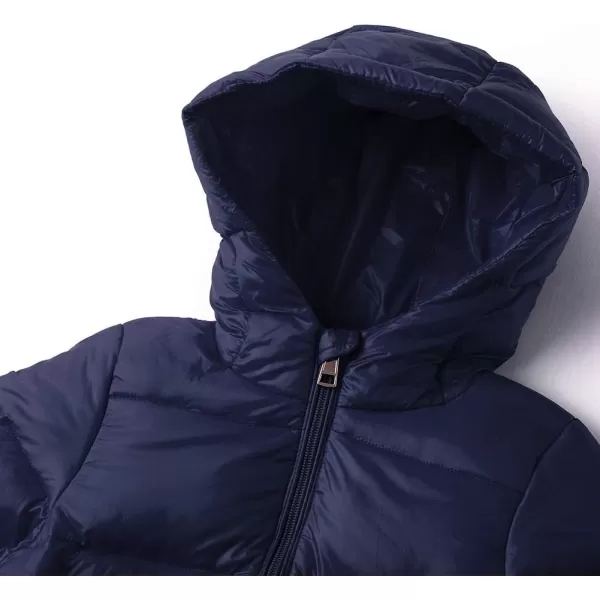 Simplee kids Little Boys Girls Winter Light Puffer Jacket Kids Teen Hooded Warm Down Coat Outwear for 2-8 Years