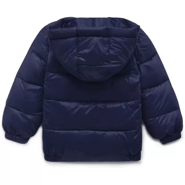 Simplee kids Little Boys Girls Winter Light Puffer Jacket Kids Teen Hooded Warm Down Coat Outwear for 2-8 Years