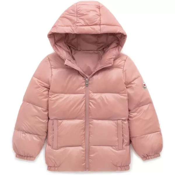 Simplee kids Little Boys Girls Winter Light Puffer Jacket Kids Teen Hooded Warm Down Coat Outwear for 2-8 Years
