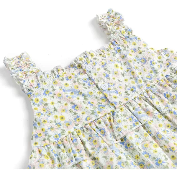 Simplee kids Spaghetti Strap Dress for Toddler Girl Summer Dress for Kids Floral Sleeveless Dress 2-9 Years