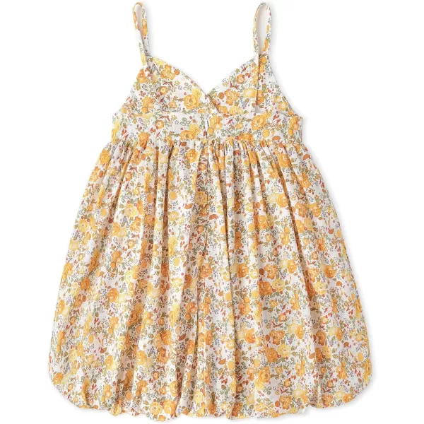 Simplee kids Spaghetti Strap Dress for Toddler Girl Summer Dress for Kids Floral Sleeveless Dress 2-9 Years