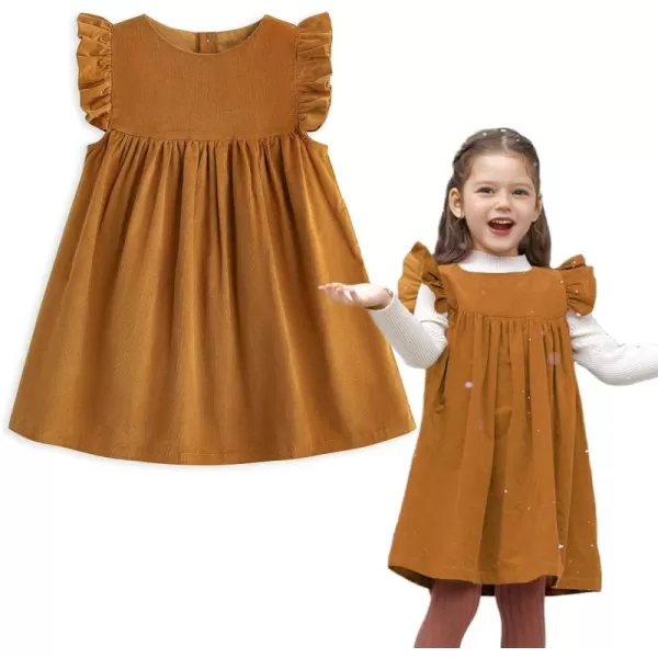 Simplee kids Toddler Girl Casual Dress for Spring Girls Skrit with Pocket