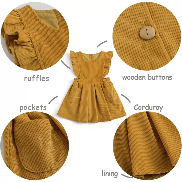 Simplee kids Toddler Girl Casual Dress for Spring Girls Skrit with Pocket