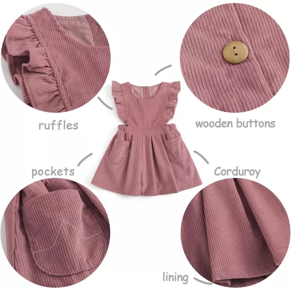 Simplee kids Toddler Girl Casual Dress for Spring Girls Skrit with Pocket