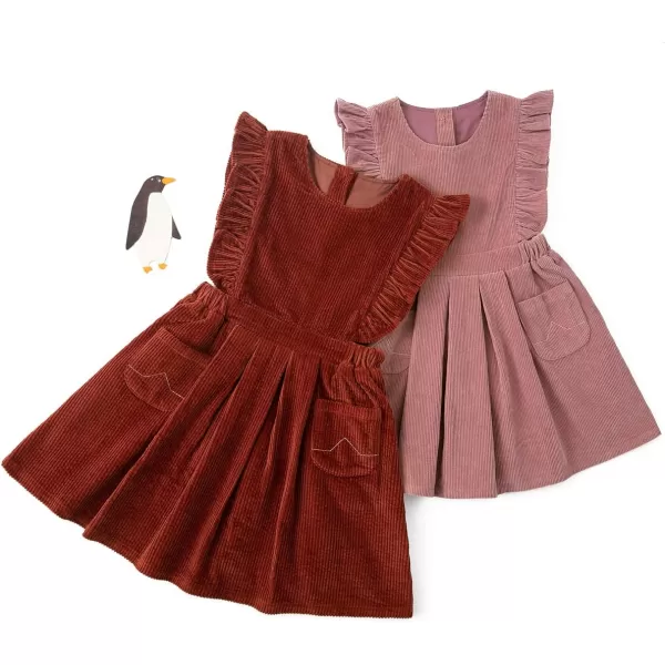 Simplee kids Toddler Girl Casual Dress for Spring Girls Skrit with Pocket
