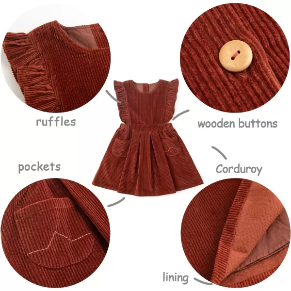 Simplee kids Toddler Girl Casual Dress for Spring Girls Skrit with Pocket