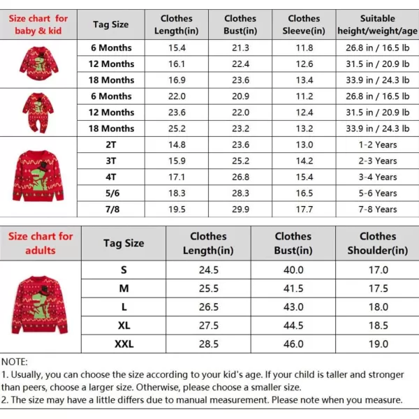 Simplee kids Ugly Christmas Sweater Family Matching Outfits for Holiday Party Knitted Pullover