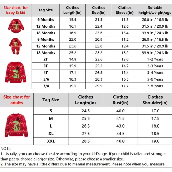 Simplee kids Ugly Christmas Sweater Family Matching Outfits for Holiday Party Knitted Pullover