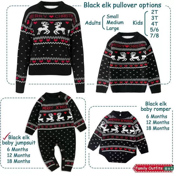 Simplee kids Ugly Christmas Sweater Family Matching Outfits for Holiday Party Knitted Pullover