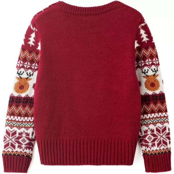 Simplee kids Ugly Christmas Sweater Family Matching Outfits for Holiday Party Knitted Pullover