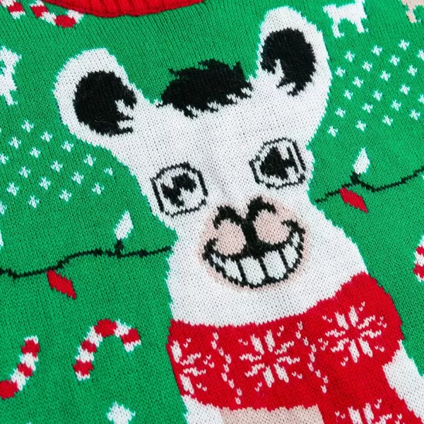 Simplee kids Ugly Christmas Sweater Family Matching Outfits for Holiday Party Knitted Pullover