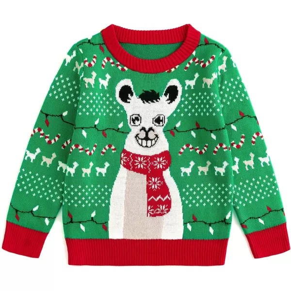 Simplee kids Ugly Christmas Sweater Family Matching Outfits for Holiday Party Knitted Pullover