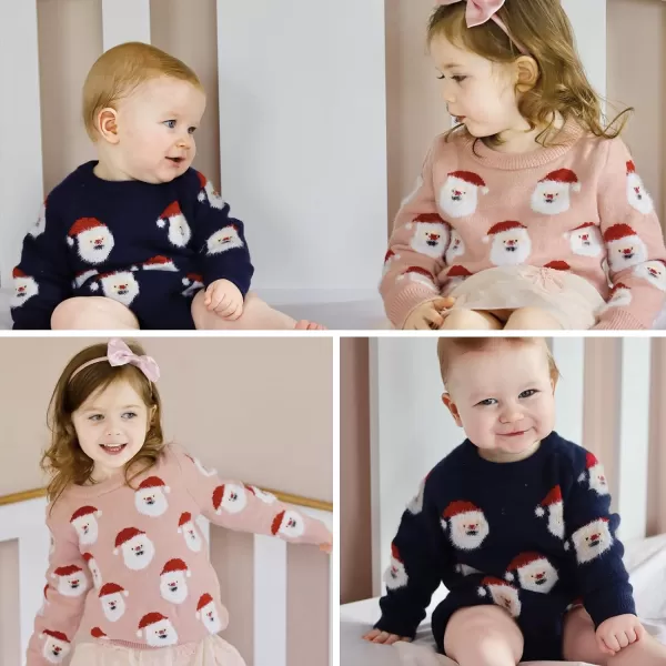 Simplee kids Ugly Christmas Sweater Family Matching Outfits for Holiday Party Knitted Pullover