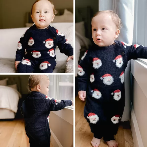 Simplee kids Ugly Christmas Sweater Family Matching Outfits for Holiday Party Knitted Pullover