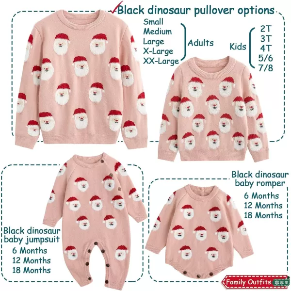 Simplee kids Ugly Christmas Sweater Family Matching Outfits for Holiday Party Knitted Pullover