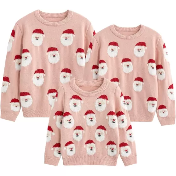 Simplee kids Ugly Christmas Sweater Family Matching Outfits for Holiday Party Knitted Pullover