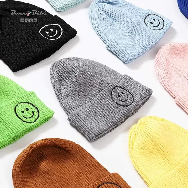 Simplee kids Warm Knitted Baby Hats Caps Cute Soft Winter Infant Toddler Baby Beanies for Boys Girls 6M-3T