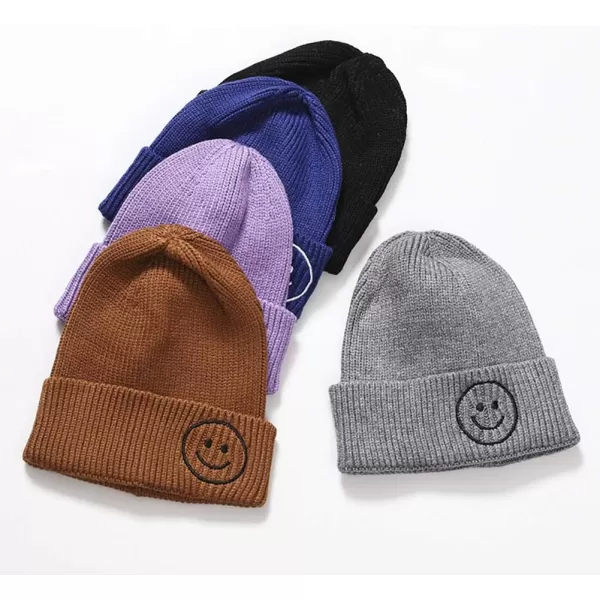 Simplee kids Warm Knitted Baby Hats Caps Cute Soft Winter Infant Toddler Baby Beanies for Boys Girls 6M-3T