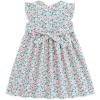 imageSimplee kids Baby Girls Casual Dress Toddler Smocking Dress Floral Print Sundress for Spring Summer 16 YearsAcpink Floral