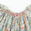 imageSimplee kids Baby Girls Casual Dress Toddler Smocking Dress Floral Print Sundress for Spring Summer 16 YearsAfloral Green
