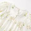 imageSimplee kids Baby Girls Casual Dress Toddler Smocking Dress Floral Print Sundress for Spring Summer 16 YearsBapricotrabbit
